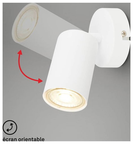 Briloner TIB 2172016 Fali lámpa GU10 9 W LED Fehér 9. kép