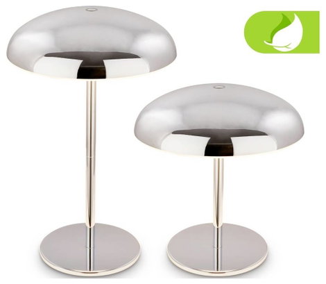 Briloner CAXA 7573018 Akkus asztali lámpa LED LED 2.8 W Króm 2. kép