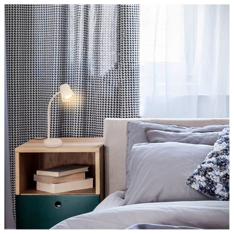 Briloner SKRIVA 7476011 Asztali lámpa GU10 9 W Bézs 6. kép