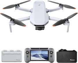 Potensic ATOM 2 Fly More Combo (RC PTD 1) Quadrokopter RtF Kamerás repülés, GPS funkció Szürke