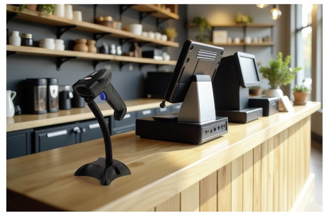 Teros TE-7013N 2D vezeték nélküli vonalkód szkenner Bluetooth® 2D, 1D Imager Fekete Kézi szkenner US 12. kép