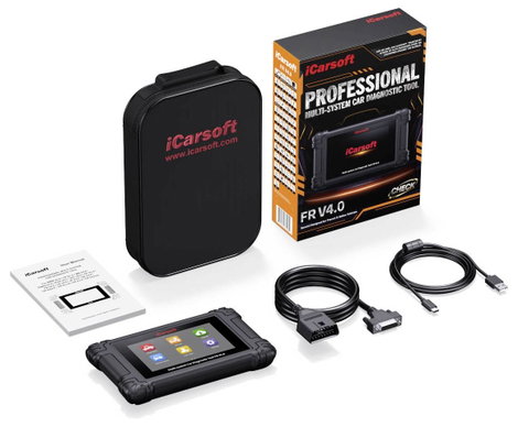 Icarsoft FR V4.0 OBD II diagnosztikai eszköz FR V4.0 Alkalmas (autómárka): Alfa Romeo, Citroen, Daci 5. kép