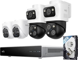 eufy eufy NVR Security System S4 E8E00325 Vezetékes, LAN IP-Hálózati videófelvevő készlet3840 x 2160