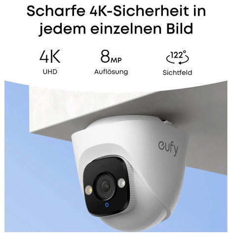 eufy eufy NVR Security System S4 E8E00325 Vezetékes, LAN IP-Hálózati videófelvevő készlet3840 x 2160 2. kép