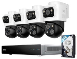eufy Eufy PoE NVR Security System S4 Max E8E00322 Vezetékes, LAN IP-Hálózati videófelvevő készlet384