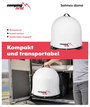 Camping First Satmex Dome Weiß SAT antenna 8. bélyegkép