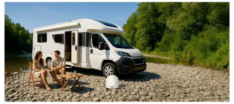 Camping First Satmex Dome Anthrazit SAT antenna 4. kép
