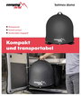 Camping First Satmex Dome Anthrazit SAT antenna 8. bélyegkép