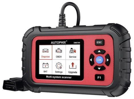 Autophix OBD II diagnosztikai eszköz DM5700 Alkalmas (autómárka): Acura, Audi, BMW, BMW (Motorrad),  3. kép