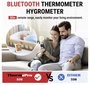 ThermoPro Vezeték nélküli hőmérséklet- és légnedvesség mérő Fehér TP350-2 3. bélyegkép