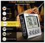 ThermoPro TP17 Grill hőmérő Sütő- és maghőmérséklet Grill ételek, °C /°F kijelzés, Sütés 4. bélyegkép