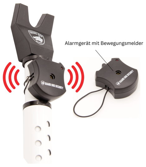 Guard Dog Security 370102 Ajtótámasz Fehér/fekete 5. kép