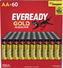 Eveready Eveready Gold Ceruzaelem Alkáli mangán 1.5 V 60 db bélyegkép