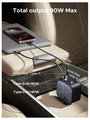 UGREEN EC603 90W Car Charger Jármű töltőkészülék 90 W 2x USB-C®, 1x USB-A Szürke Személygépkocsi, Te 12. bélyegkép