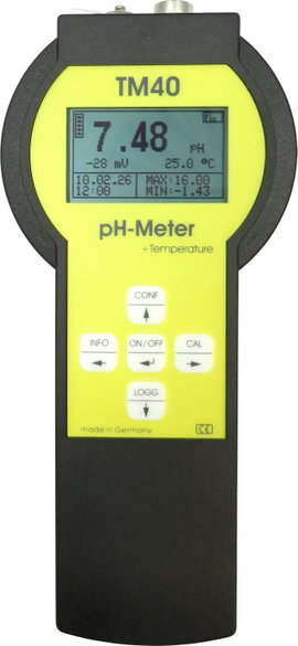 SM TM40 Kombinált mérőműszer pH érték, Redox (ORP), Hőmérséklet