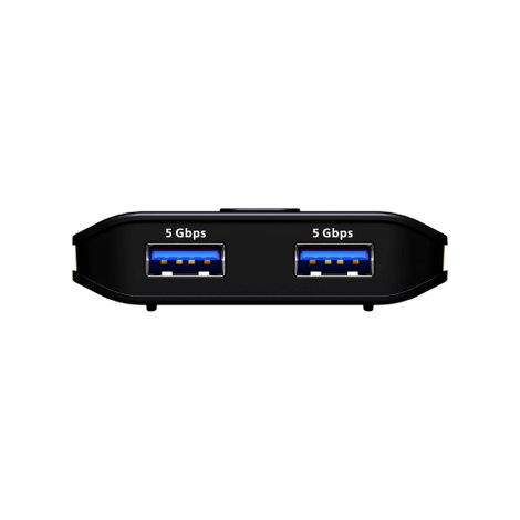 ATEN ATEN US4322 2x2-Port USB Sharing Switch, USB 2.0 átkapcsoló Többszínű 2. kép