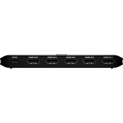 ATEN ATEN VS4841 4-Port True 4K HDMI Switch HDMI switch Státusz LED-del, HD audio csatlakozóval, 3D 3. kép