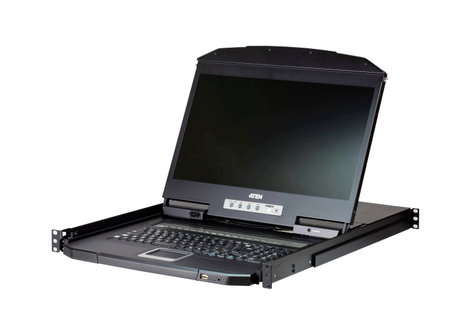 ATEN ATEN CL3116NX KVM-Switch, 18,5Zoll TFT, (Sz x Ma x Mé) 480.6 x 631.7 x 42.8 mm 1 db