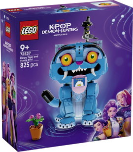 72537 LEGO® KPop Demon Hunters Der Tiger Derpy und die Elster Sussie  K-Pop-Fanartikel zum Spielen u