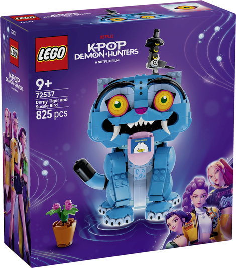 72537 LEGO® KPop Demon Hunters Der Tiger Derpy und die Elster Sussie  K-Pop-Fanartikel zum Spielen u