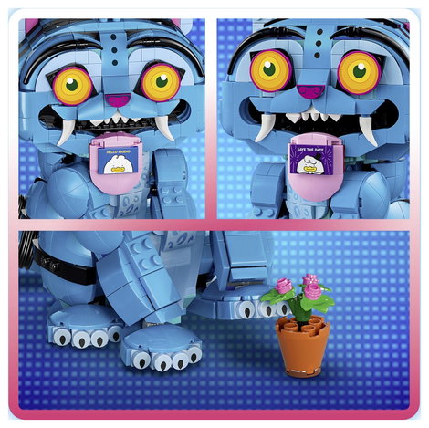 72537 LEGO® KPop Demon Hunters Der Tiger Derpy und die Elster Sussie  K-Pop-Fanartikel zum Spielen u 3. kép