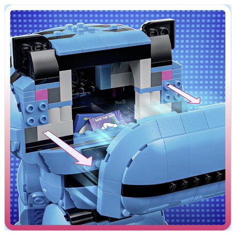 72537 LEGO® KPop Demon Hunters Der Tiger Derpy und die Elster Sussie  K-Pop-Fanartikel zum Spielen u 4. kép