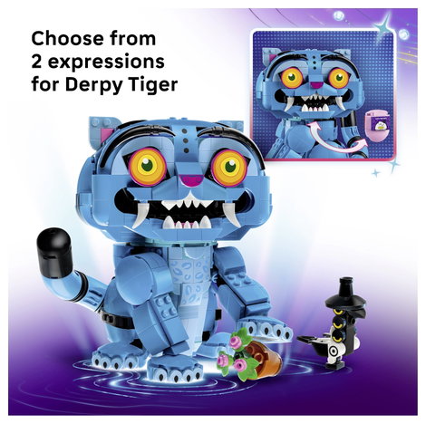 72537 LEGO® KPop Demon Hunters Der Tiger Derpy und die Elster Sussie  K-Pop-Fanartikel zum Spielen u 6. kép