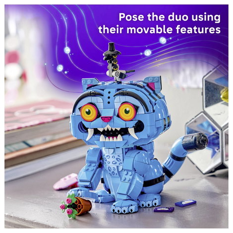 72537 LEGO® KPop Demon Hunters Der Tiger Derpy und die Elster Sussie  K-Pop-Fanartikel zum Spielen u 7. kép