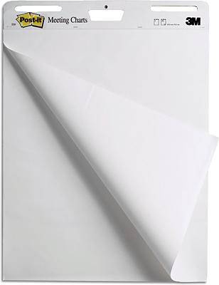 Post-it Meeting Charts 559 Flipchart papír Lapok száma: 30 üres 63.5 cm x 76.2 cm Fehér