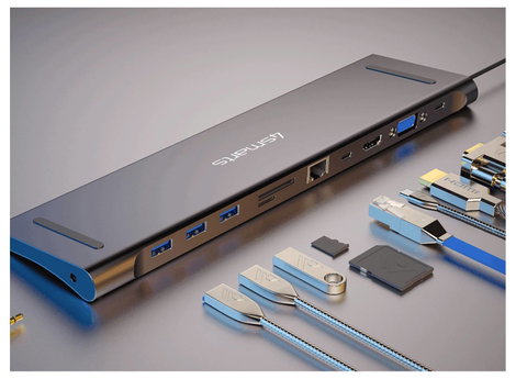 4Smarts USB hub USB-C® tápellátás, Beépített kártyaolvasóval 6. kép