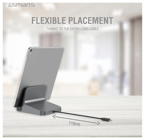 4Smarts Asztali töltőállomás 60 W USB-C® Quick Charge 3.0, Power Delivery Szürke Beltér USB Power De 17. kép
