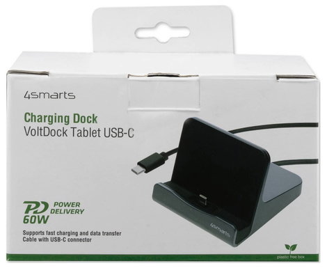 4Smarts Asztali töltőállomás 60 W USB-C® Quick Charge 3.0, Power Delivery Szürke Beltér USB Power De 3. kép