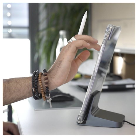 4Smarts Asztali töltőállomás 60 W USB-C® Quick Charge 3.0, Power Delivery Szürke Beltér USB Power De 6. kép