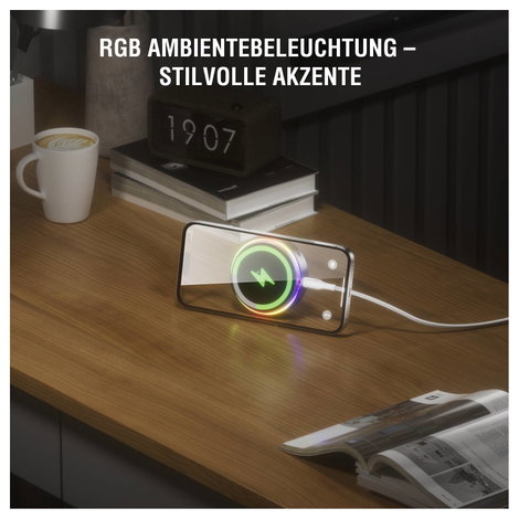 4Smarts Töltőállomás 25 W 541761 Szürke, Fehér 4. kép