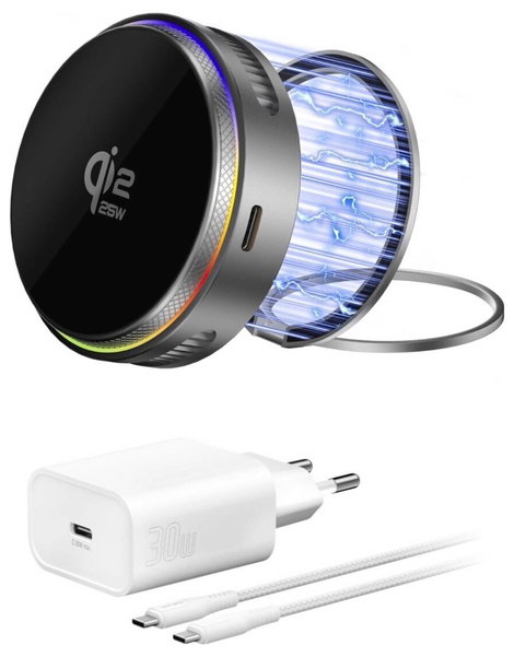 4Smarts Töltőállomás 25 W 541761 Szürke, Fehér 6. kép