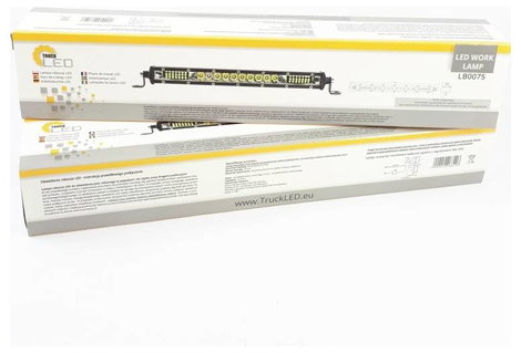 KAMAR Munkafényszóró, Távolsági fényszóró 12 V/DC, 24 V/DC LB0075 (Sz x Ma x Mé) 280 x 30 x 47 mm 16 5. kép