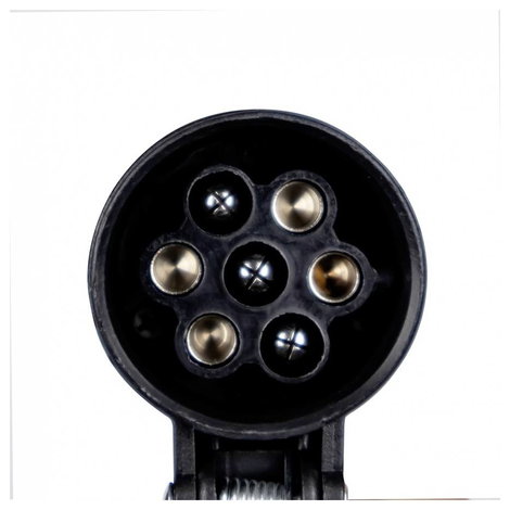 KAMAR E1334-B Utánfutó adapter [Csatlakozóalj, 13 pólusú - Dugó, 7 pólusú] 2. kép