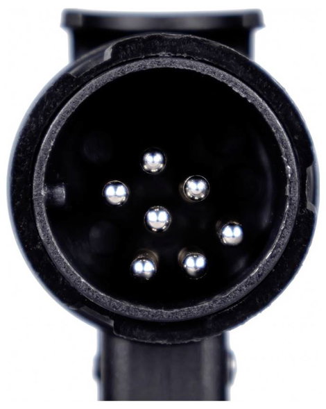 KAMAR E1334-B Utánfutó adapter [Csatlakozóalj, 13 pólusú - Dugó, 7 pólusú] 3. kép