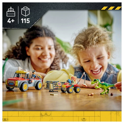 LEGO® JURASSIC WORLD™ 77978 Transporter für den Jungen T.Rex Spielzeug-Dino Bauset für Rollenspiel 6. kép