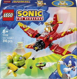 77119 LEGO® Sonic the Hedgehog Tails Tornado-1  Bauset mit Spielzeugflieger  Fanartikel zum Sammeln 