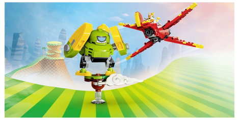 77119 LEGO® Sonic the Hedgehog Tails Tornado-1 Bauset mit Spielzeugflieger Fanartikel zum Sammeln 4. kép