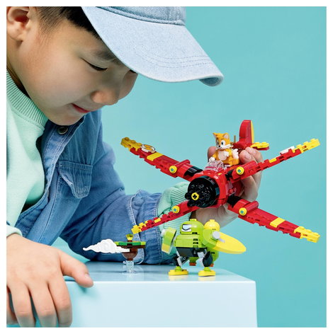 77119 LEGO® Sonic the Hedgehog Tails Tornado-1 Bauset mit Spielzeugflieger Fanartikel zum Sammeln 5. kép