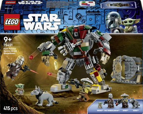 LEGO® STAR WARS™ 75451 Leszámolás az őrdroiddal a Hutt-palotában gyűjthető építőkészlet szerepjáték