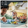 LEGO® JURASSIC WORLD™ 77983 Mosasaurier-Angriff auf das Boot Bauspielzeug Spielset für Rollenspiel 6. bélyegkép