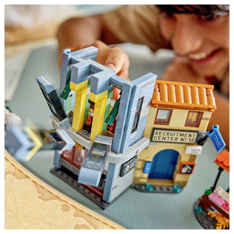 75642 LEGO® ONE PIECE Showdown mit Kapitän Smoker Bau- und Spielset Diorama zum Ausstellen Gesche 4. kép