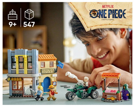 75642 LEGO® ONE PIECE Showdown mit Kapitän Smoker Bau- und Spielset Diorama zum Ausstellen Gesche 5. kép