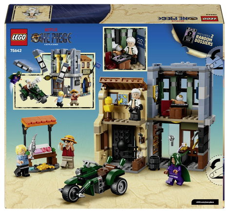 75642 LEGO® ONE PIECE Showdown mit Kapitän Smoker Bau- und Spielset Diorama zum Ausstellen Gesche 7. kép