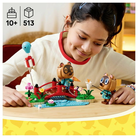 77059 LEGO® Animal Crossing Ausflug mit Nepp und Schlepp Bauspielzeug Sammlerstück zum Videospiel 6. kép