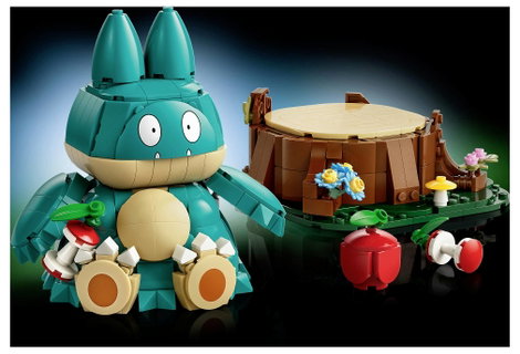 72150 LEGO® Pokémon Mampfaxo  Figur aus dem Videospiel zum Sammeln, Bauen und Ausstellen  bewegliche 4. kép