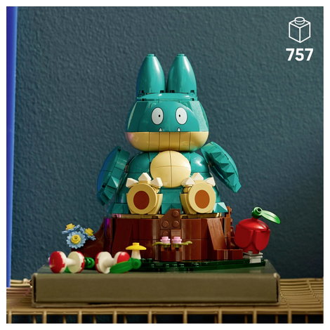 72150 LEGO® Pokémon Mampfaxo  Figur aus dem Videospiel zum Sammeln, Bauen und Ausstellen  bewegliche 6. kép
